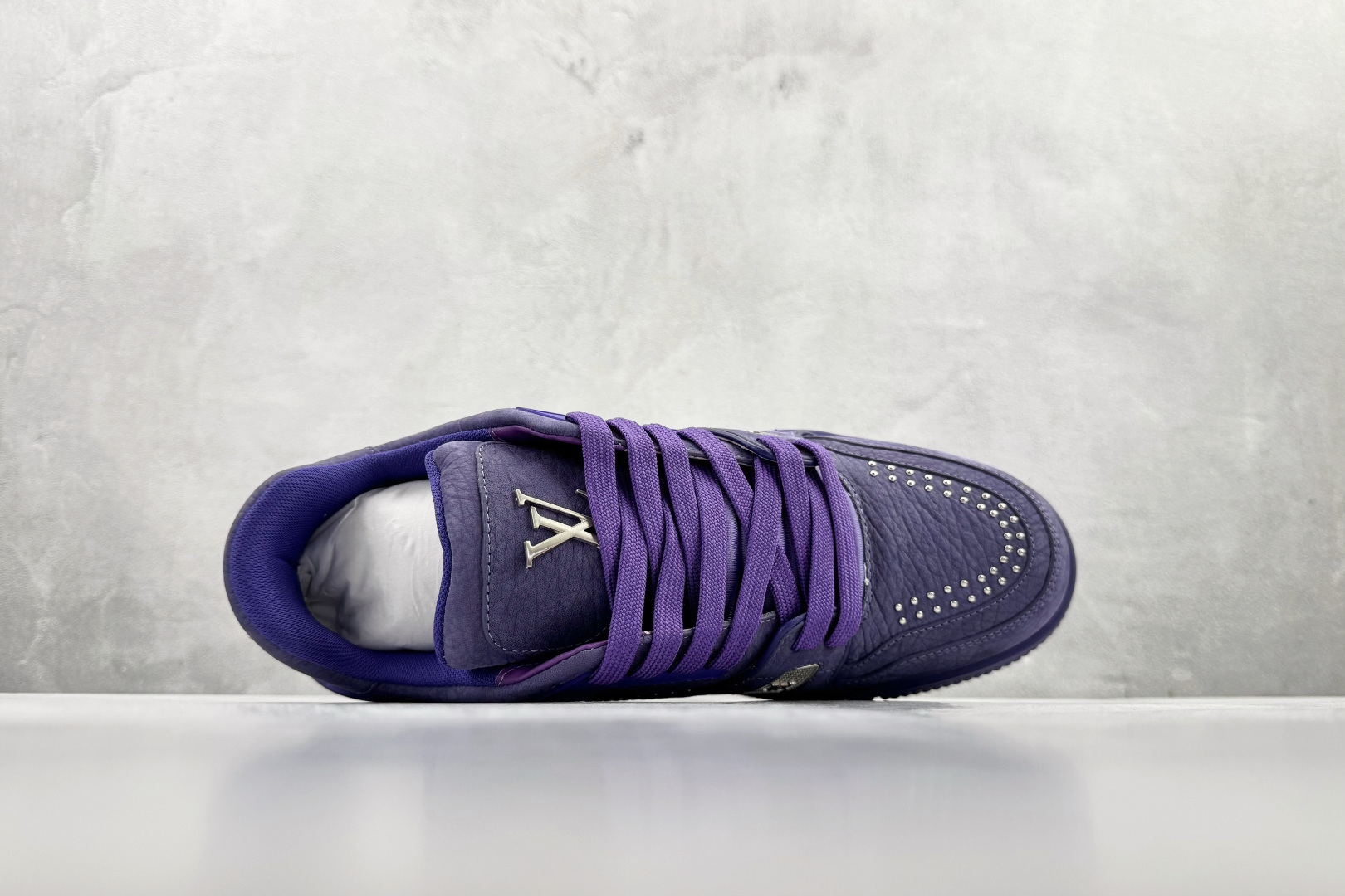 顶级纯原 LOUIS VUITTTrainer 紫色 1ADHAE
