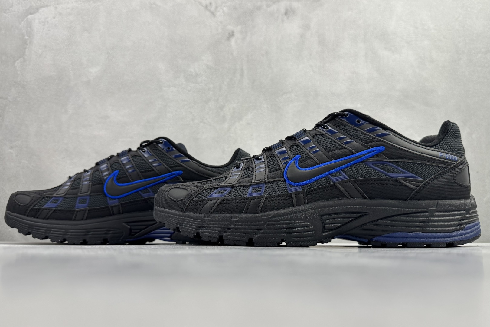 原鞋开发 原数据档案 Nike P-6000 黑蓝 IO1904-010