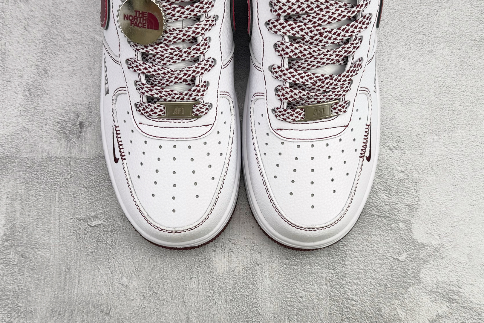 Nike Air Force 1'07 LX 白红 CD4487-100