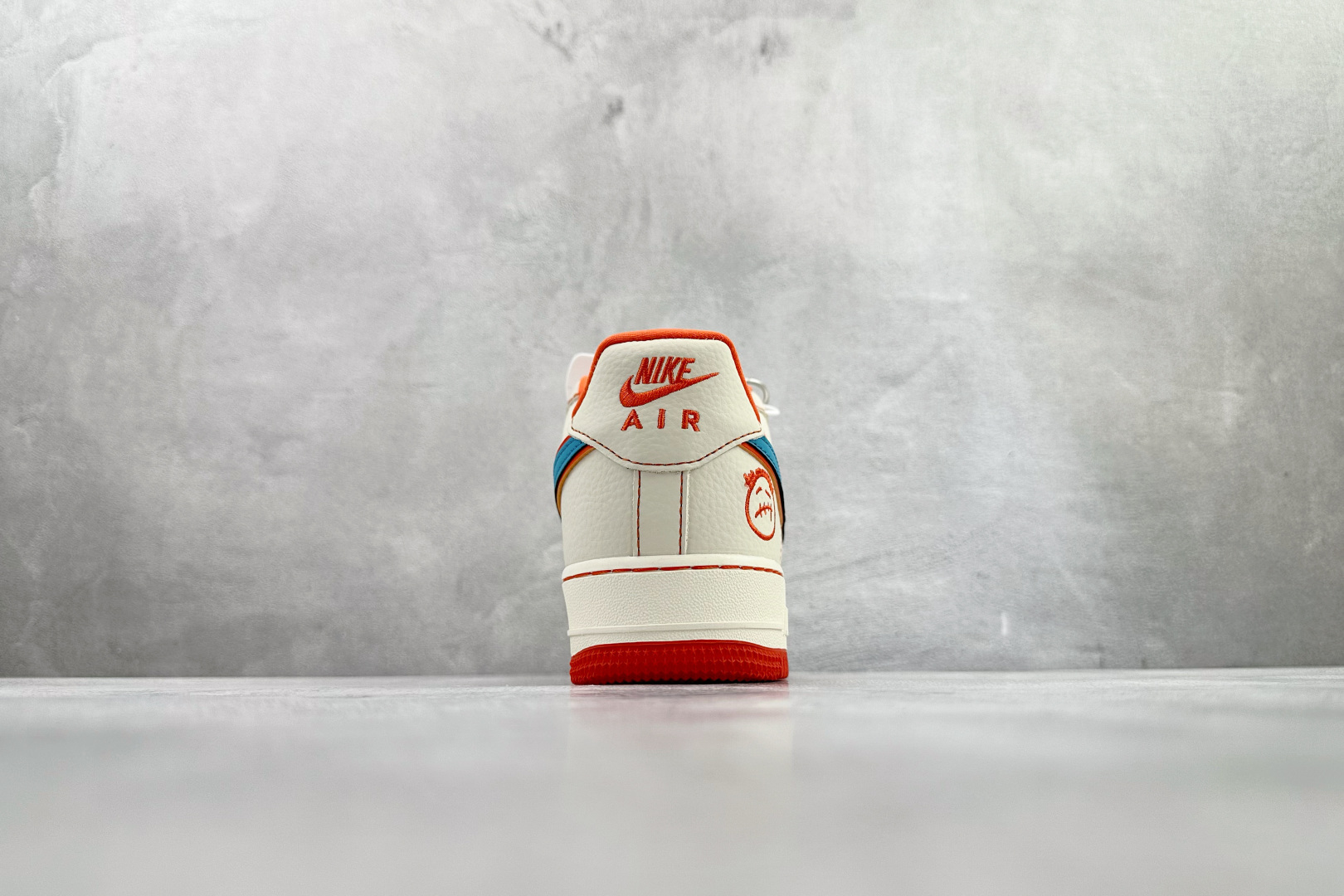 Nike Air Force 1'07 Low 白橙蓝 XL1979-125