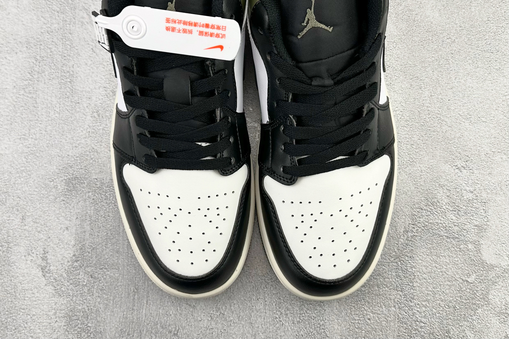 Jordan Air Jordan 1 Low 新黑绿脚趾 553560-092