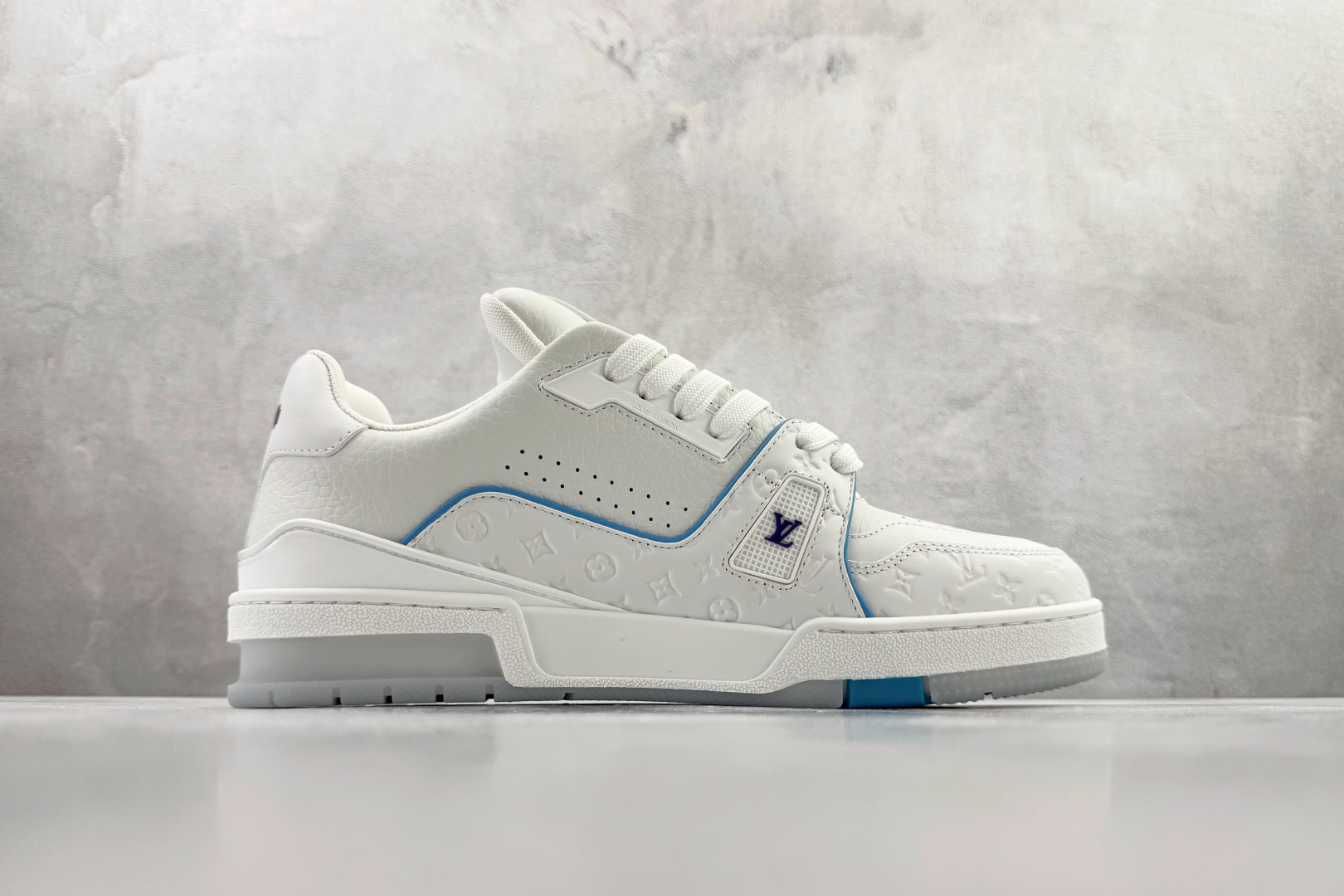 顶级纯原 LOUIS VUITTTrainer 白蓝紫 1APHLB