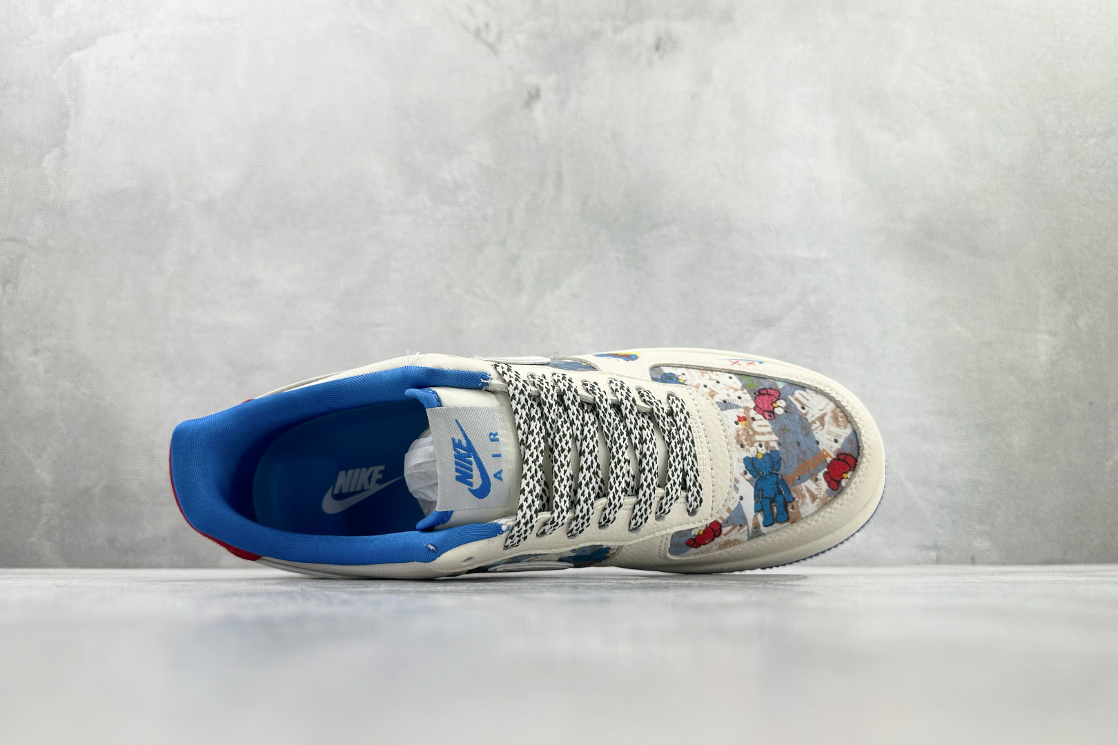 Nike Air Force 1'07 Low KAWS 米白蓝 SY1388-017