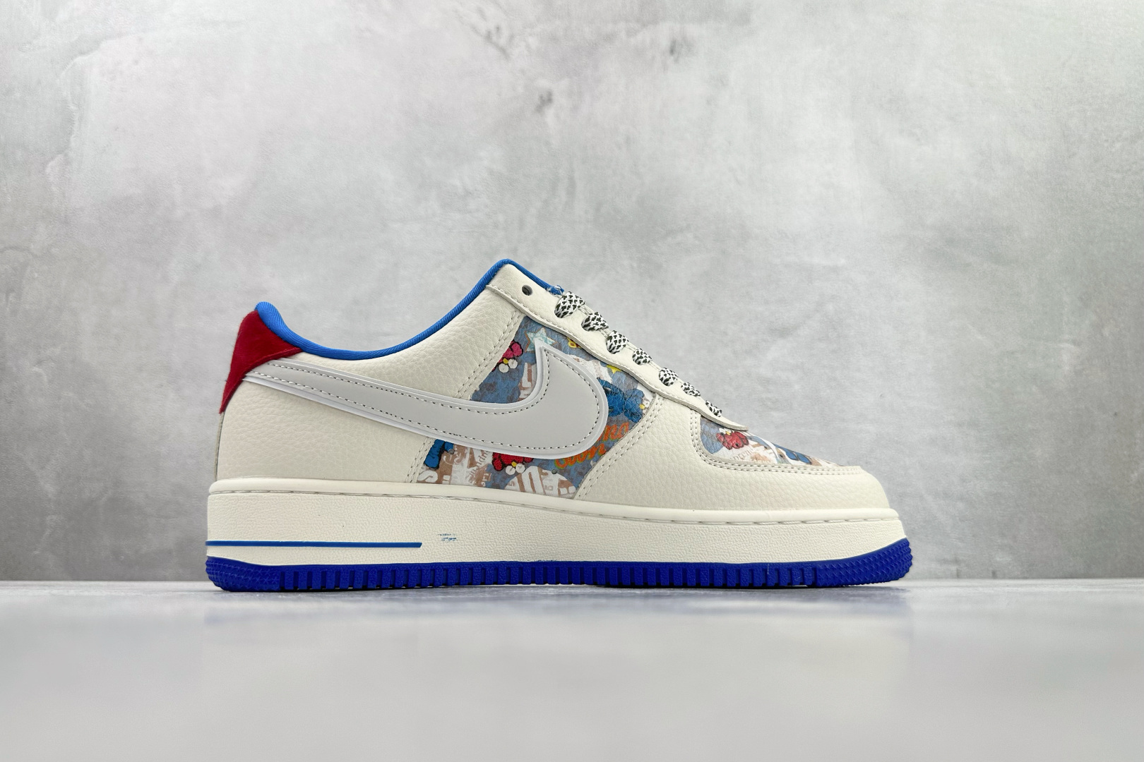 Nike Air Force 1'07 Low KAWS 米白蓝 SY1388-017