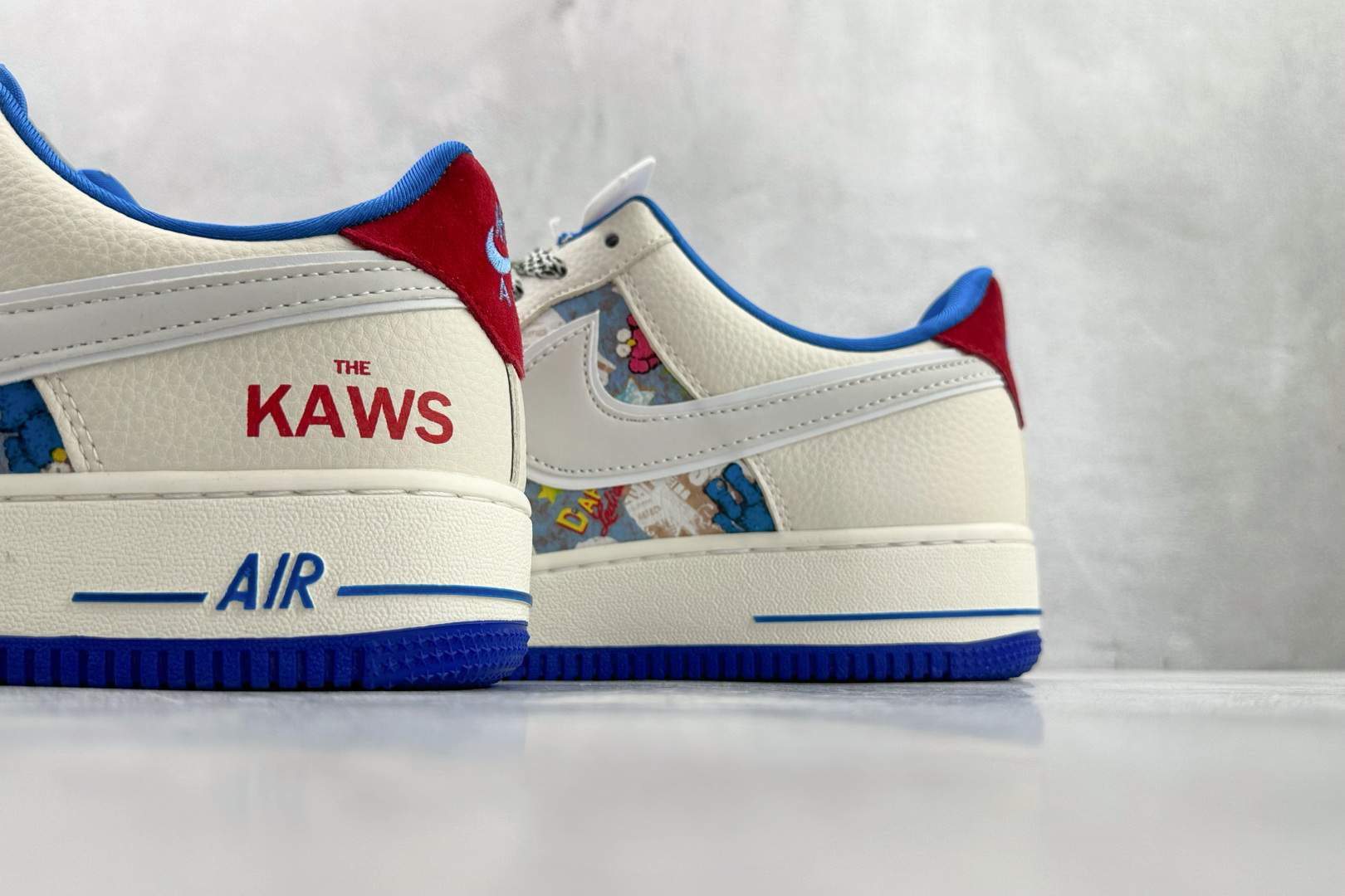 Nike Air Force 1'07 Low KAWS 米白蓝 SY1388-017