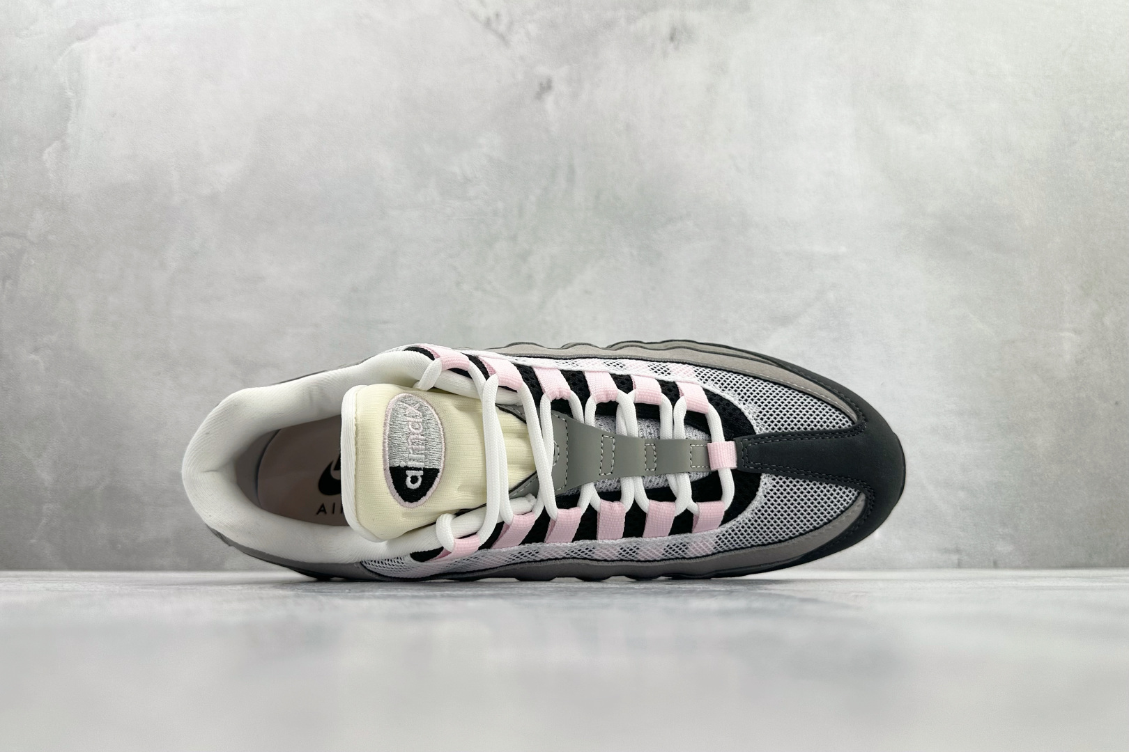 GX 顶级纯原 完美复刻 Nike Air Max 95 OG 灰粉色货号：HJ5996-001尺码：4