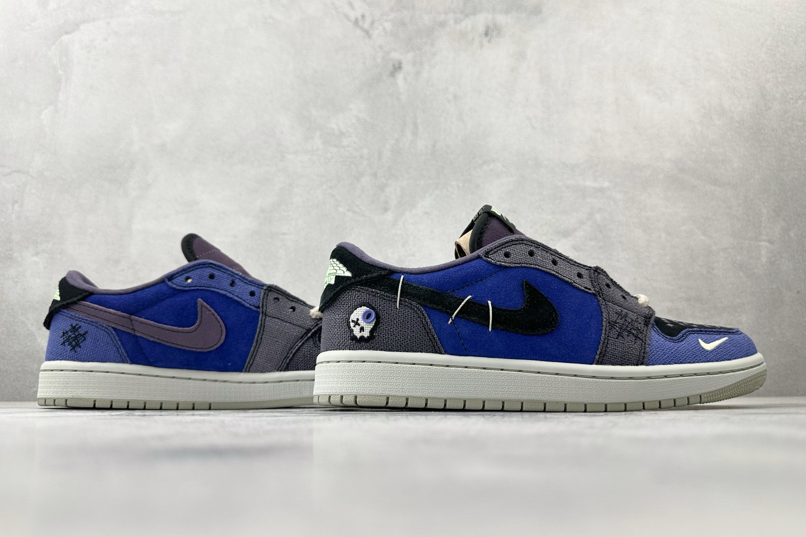 ZiWilliamsx Jordan Air Jordan 1 Low 'Regency Purple and Dark Raisin' 巫毒娃娃 深蓝色 IH2309-500 ZiWilliamsx Jordan Air Jordan 1 Low 'Regency Purple and Dark Raisin' 巫毒娃娃 深蓝色 IH2309-500