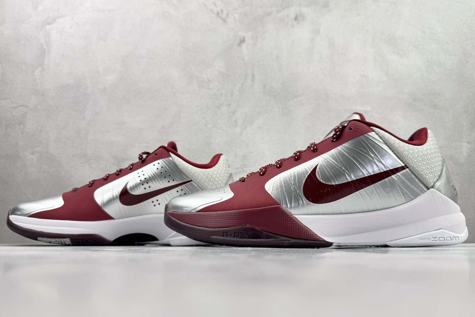 纯原生产线 Nike Zoom Kobe 5 Protro Lower MeriAces Away银白色 IM0557-001