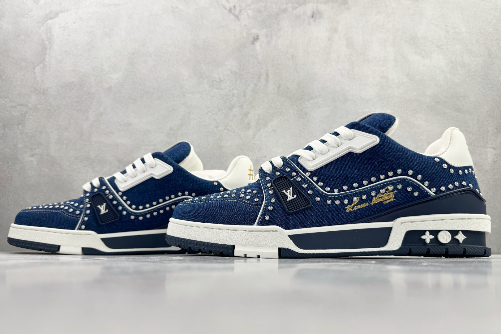 顶级纯原 LOUIS VUITTTrainer 蓝色 1AJ518