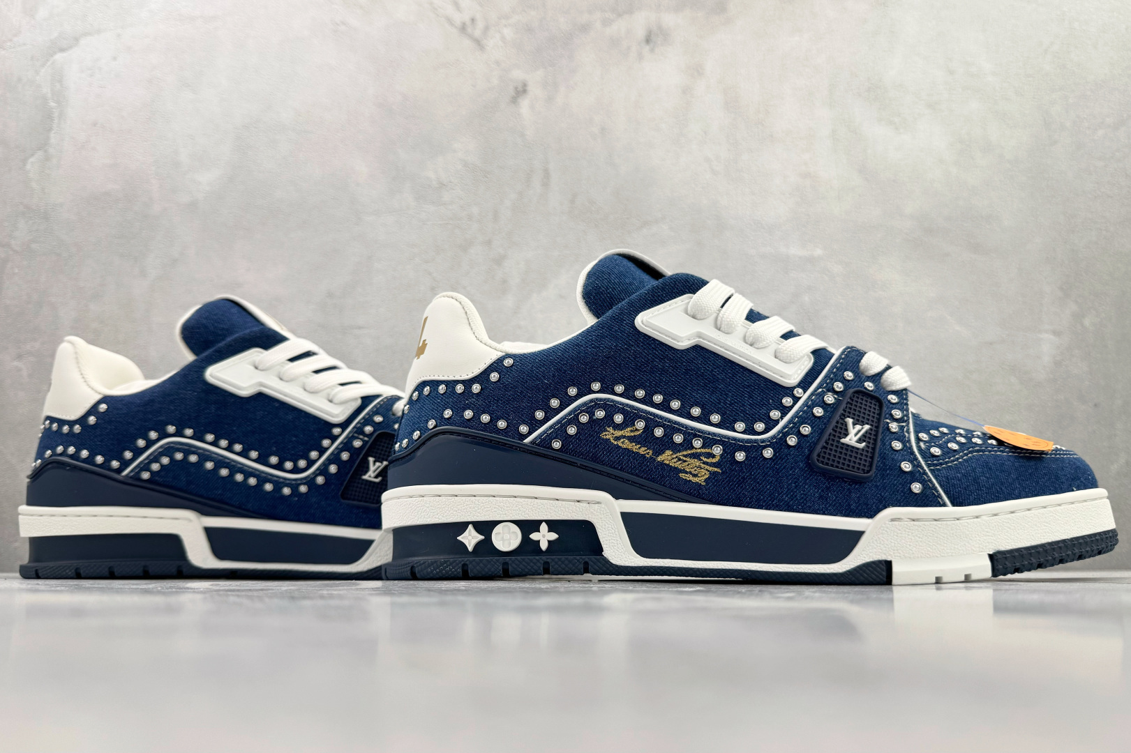 顶级纯原 LOUIS VUITTTrainer 蓝色 1AJ518