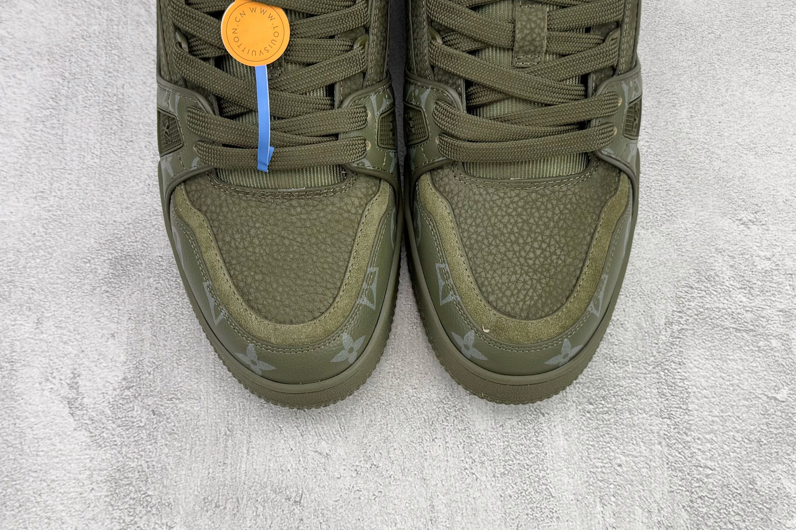 顶级纯原 LOUIS VUITTTrainer 绿色 1AH999