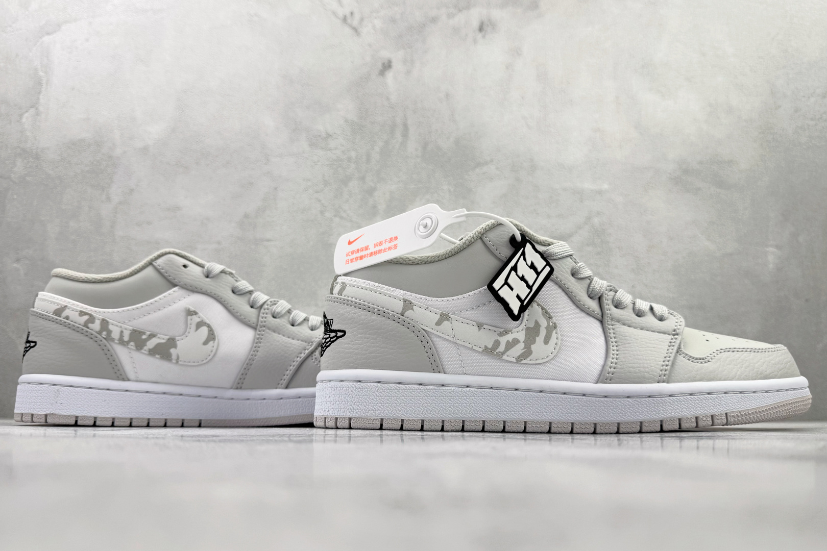 Jordan Air Jordan 1 low ”white camo” 灰白 DC9036-100