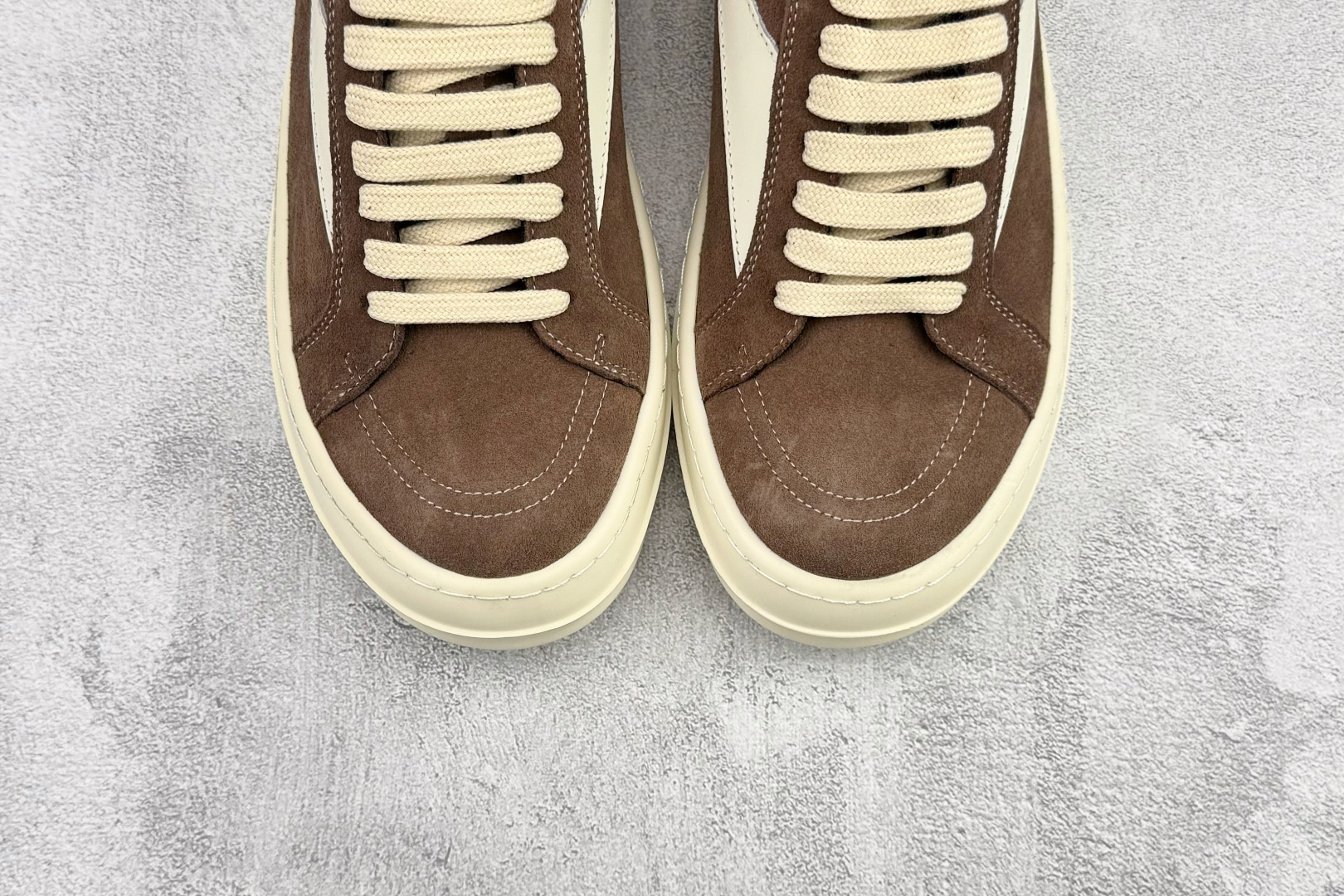 顶级纯原 RICK OWENS/RO 棕色 RU01D3897LBKLCO-3411