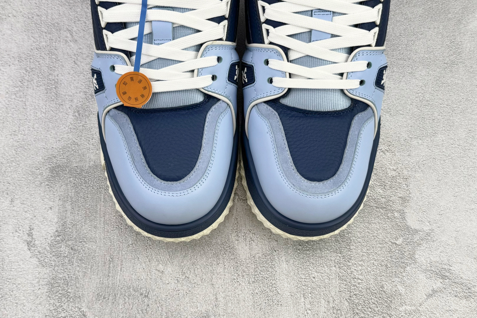 顶级纯原 LOUIS VUITTTrainer Maxi 小胖丁 蓝色 1ADHFN