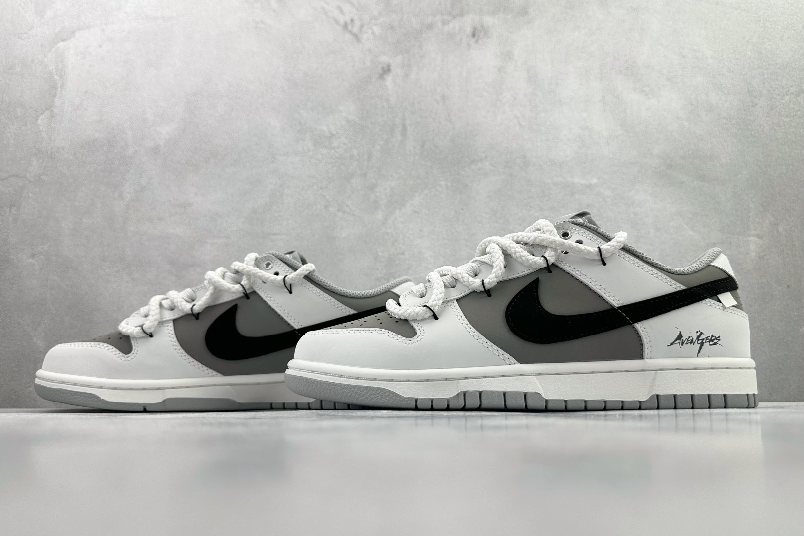 定制球鞋Nike Dunk 白玉京 灰黑 WG0510-061