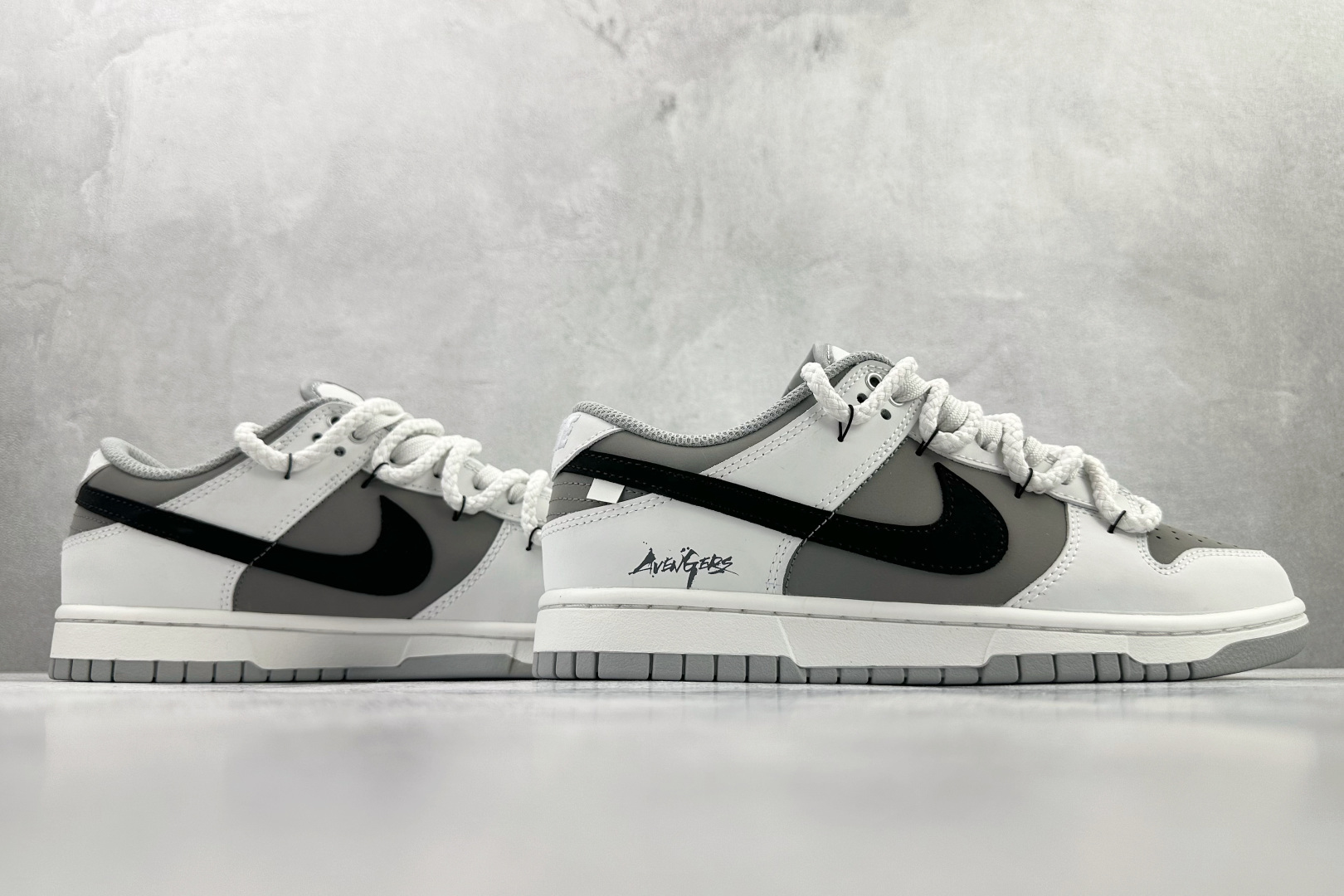 定制球鞋Nike Dunk 白玉京 灰黑 WG0510-061