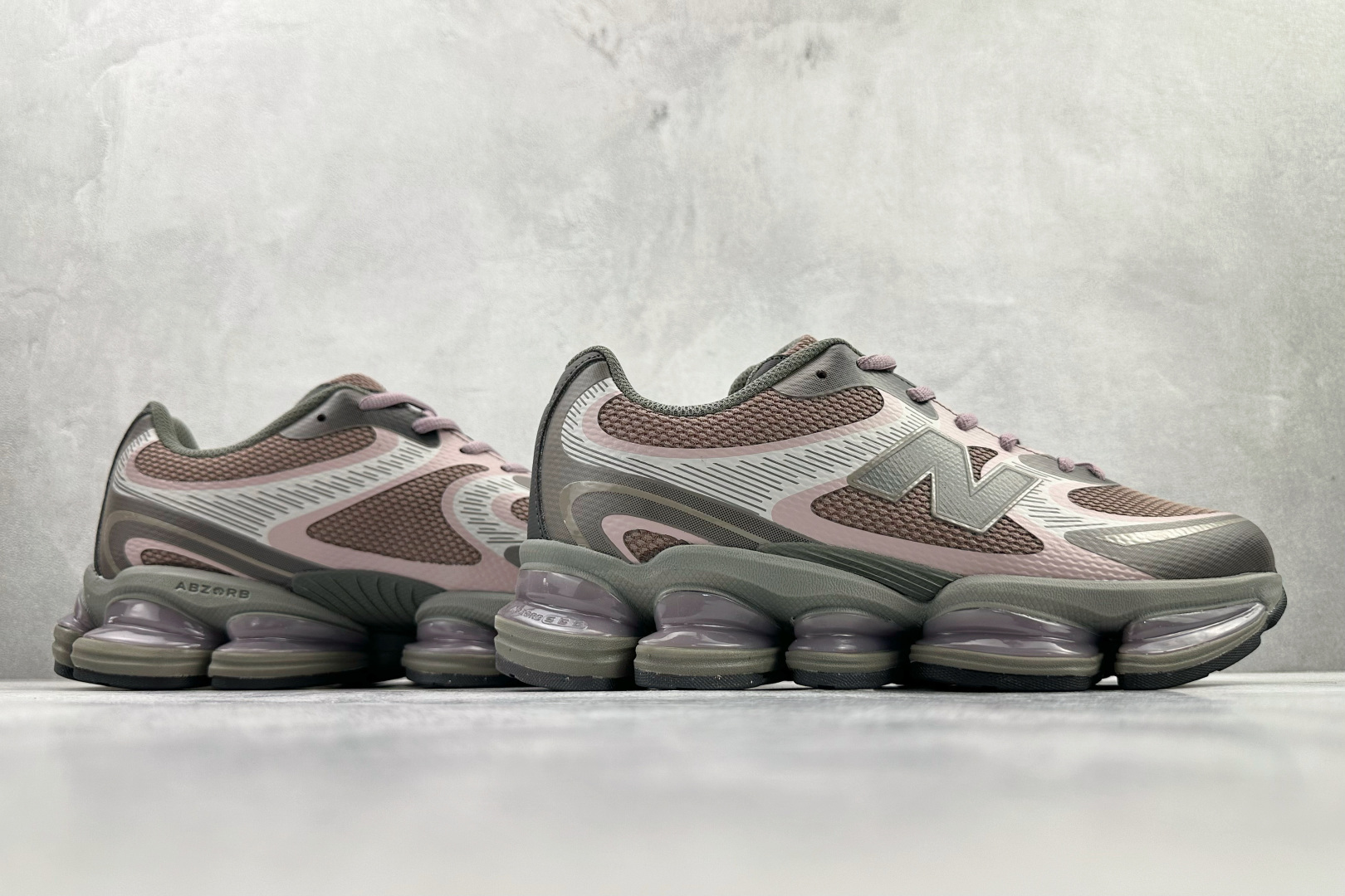 大厂出品 New Balance ABZORB 2000 浅紫 U2000T8