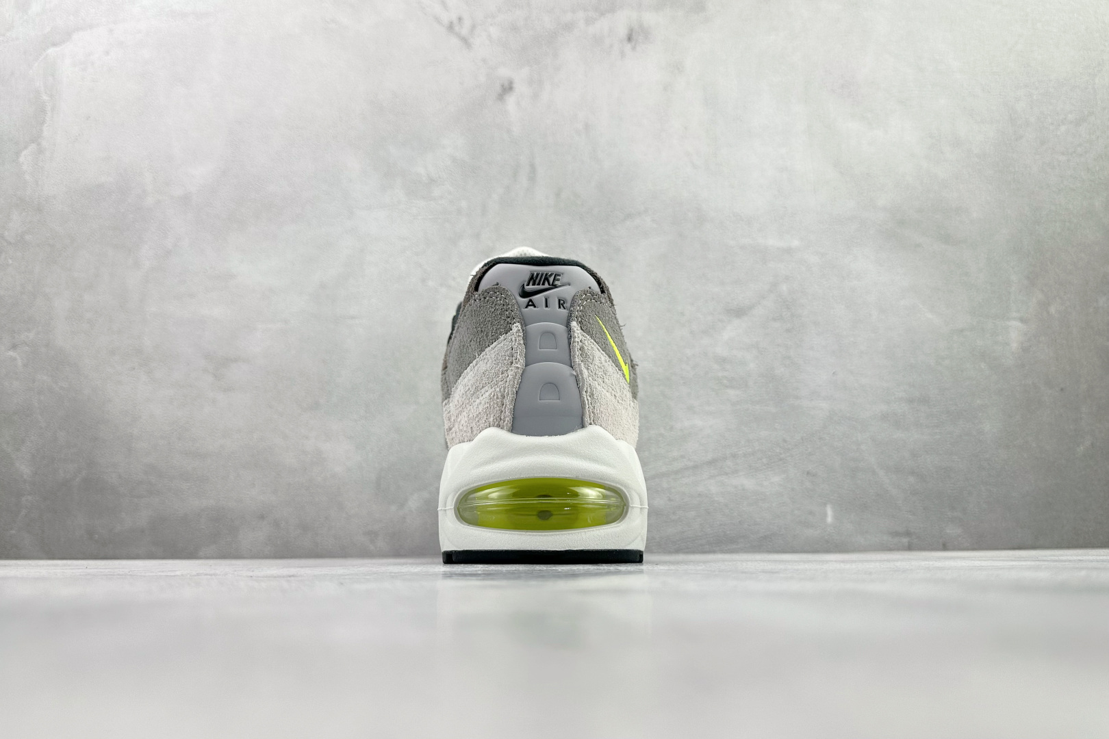 顶级纯原 完美复刻 Nike Air Max 95 Big Bubble OG“Reverse Neon”黑灰 HM4738-001