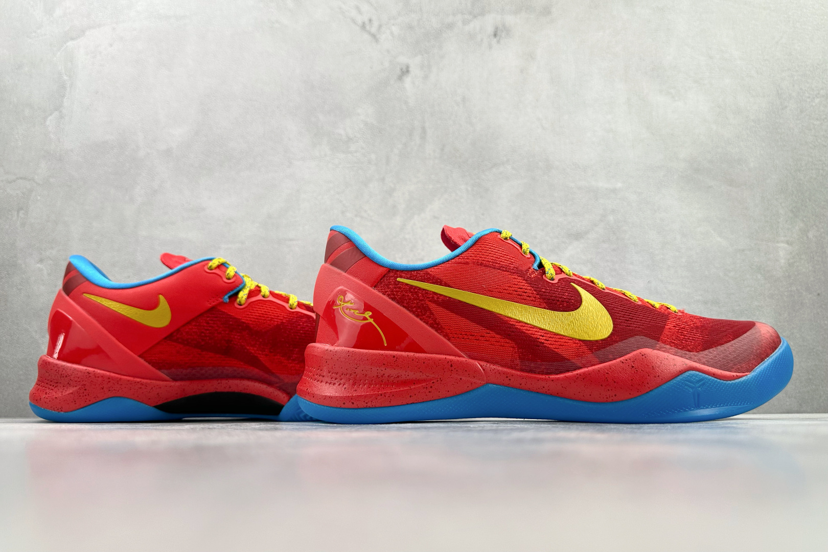 顶级纯原 完美复刻 Nike Kobe 8 Year of the Horse 浅红色 639654-674