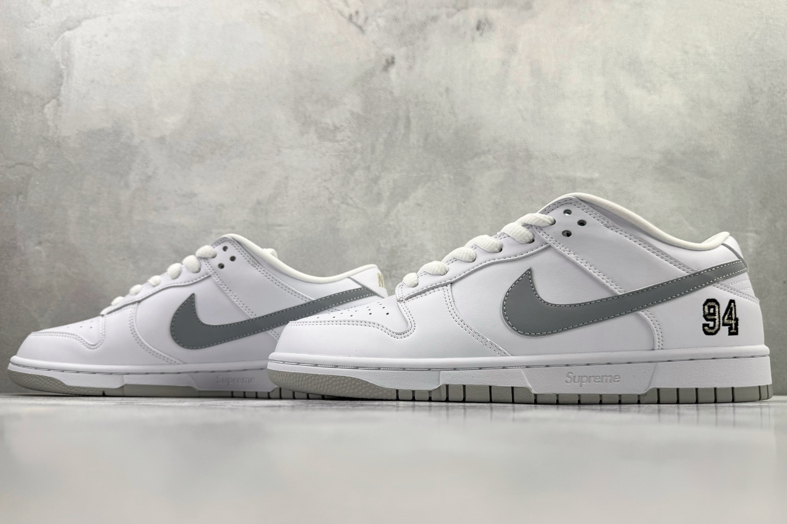 免检版 配色齐全 Nike x Supreme Dunk SB Low 白色 HQ8487-100