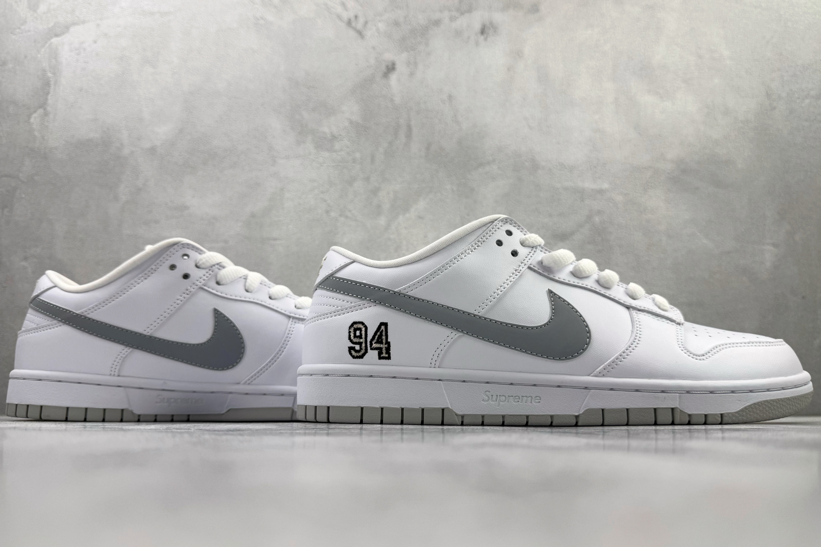 免检版 配色齐全 Nike x Supreme Dunk SB Low 白色 HQ8487-100