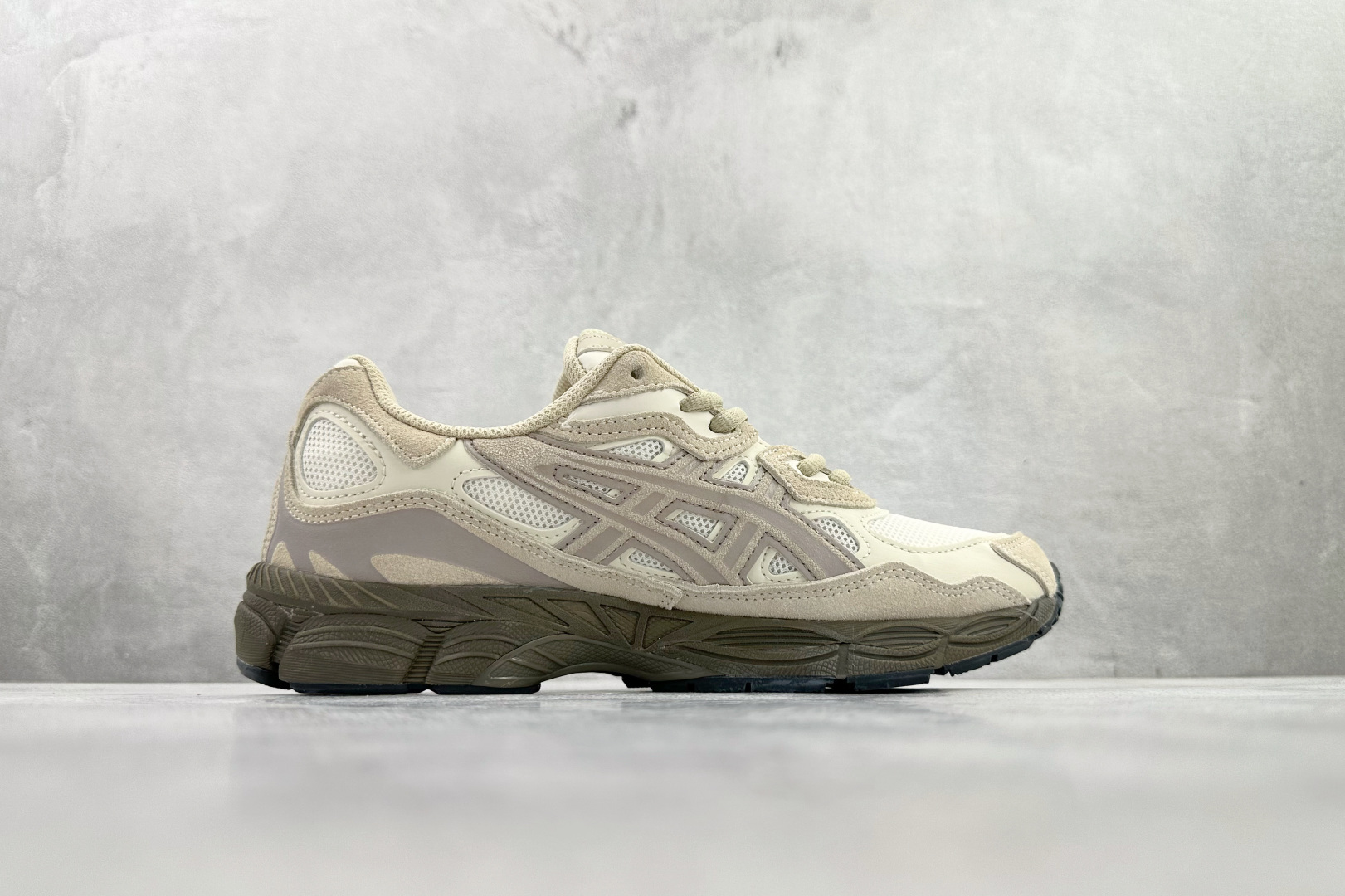 外贸订单 配色齐全 正确版本 完美还原 ASICS GEL-N褐色 1203A383-105