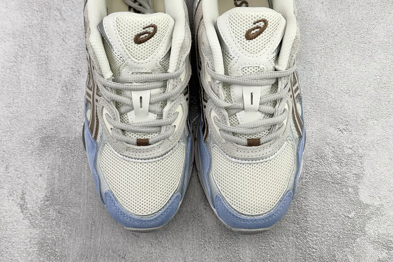 外贸订单 配色齐全 正确版本 完美还原 ASICS GEL-N白蓝 1203A953-100