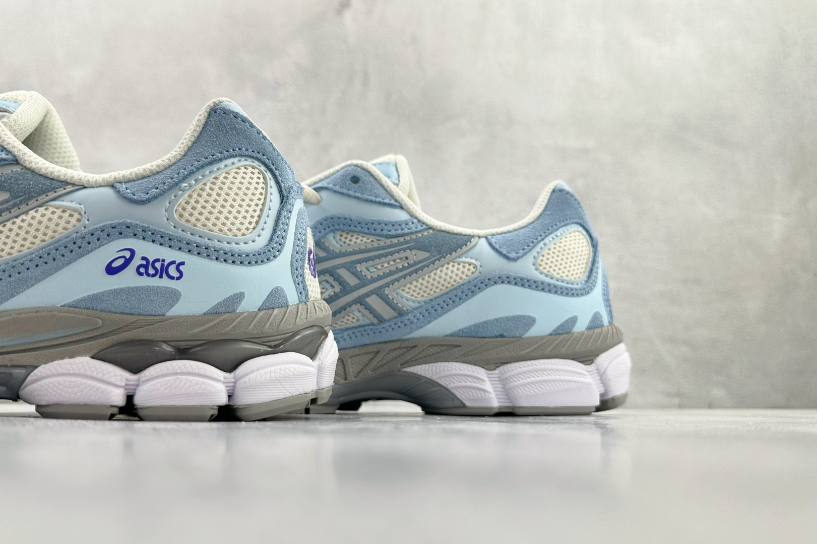 外贸订单 配色齐全 正确版本 完美还原 ASICS GEL-N蓝色 1203A383-107