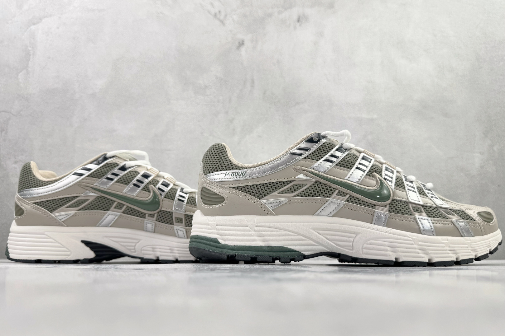 原鞋开发 原数据档案 Nike P-6000 浅灰绿 CD6404-203