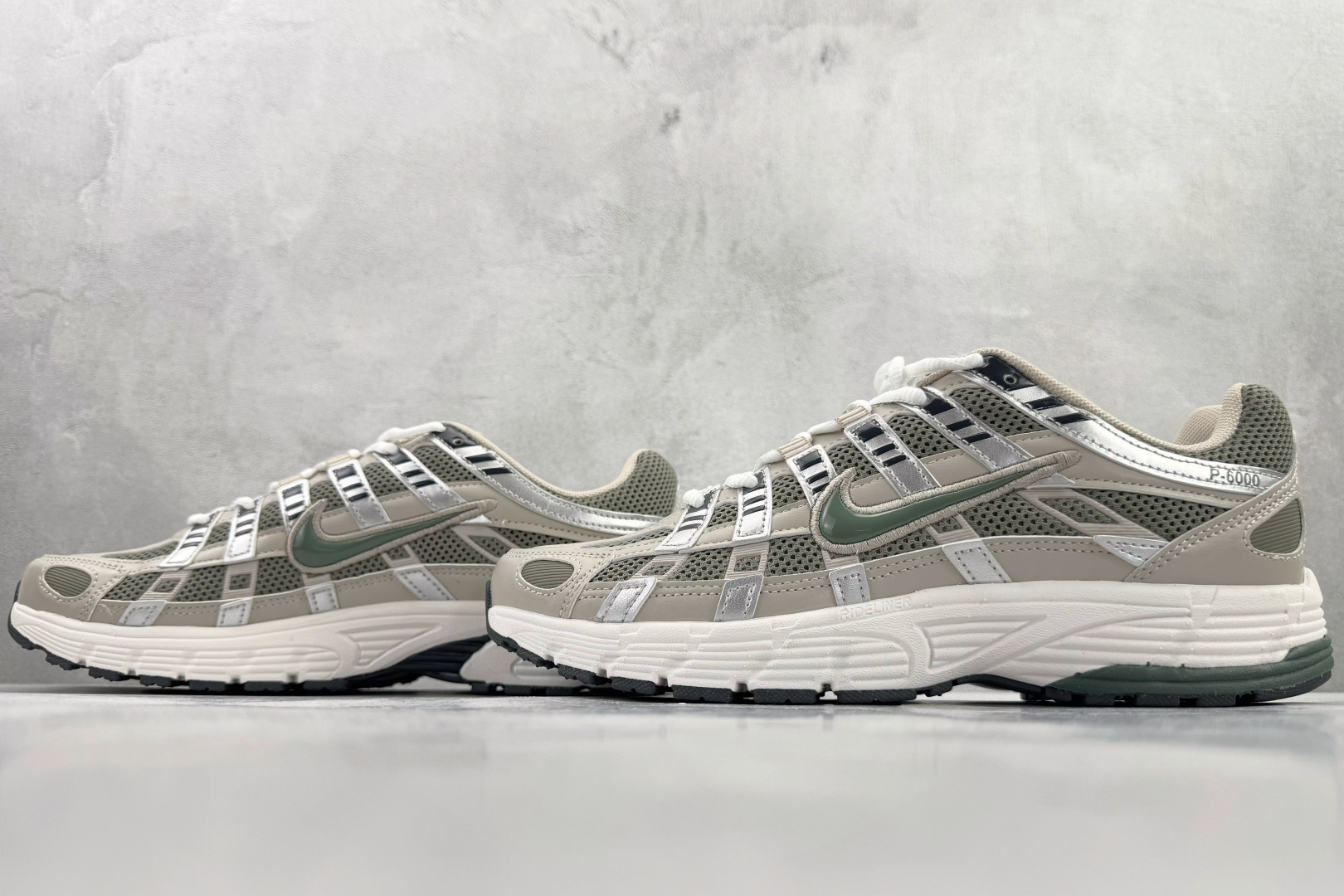 原鞋开发 原数据档案 Nike P-6000 浅灰绿 CD6404-203