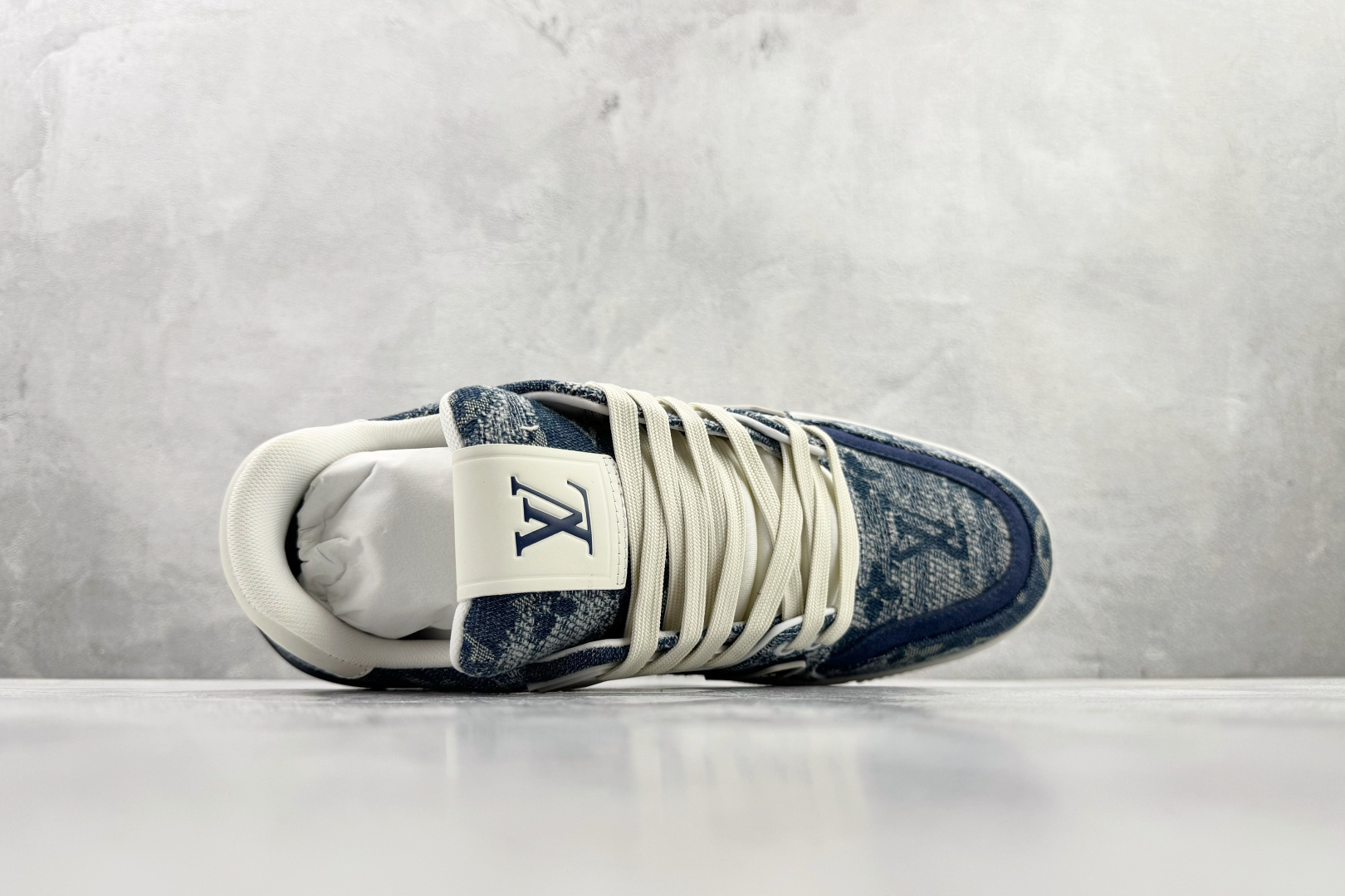 顶级纯原 LOUIS VUITTTrainer 蓝牛仔 1AJAQV