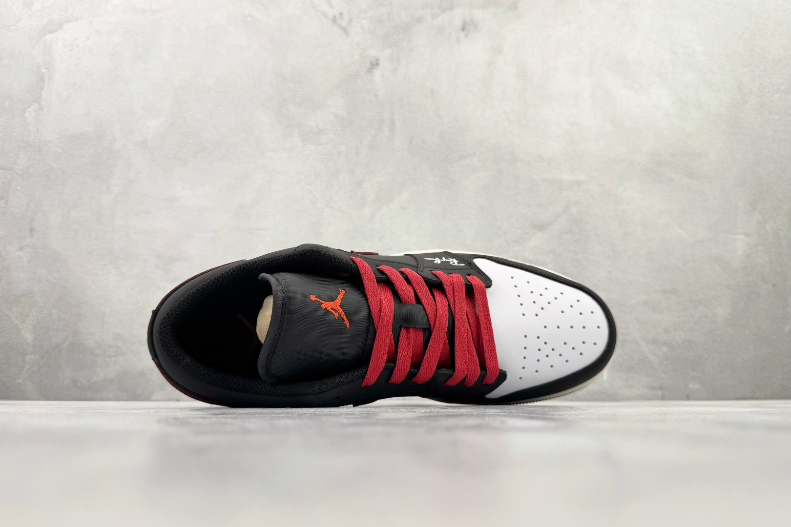 定制球鞋Jordan Air Jordan 1 low 玄黑驰驹 黑色 553558-040