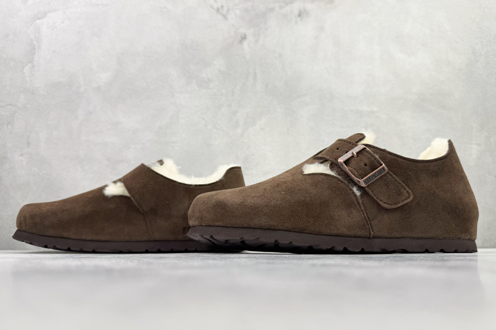 Birkenstock LondShearling 深棕 1013320