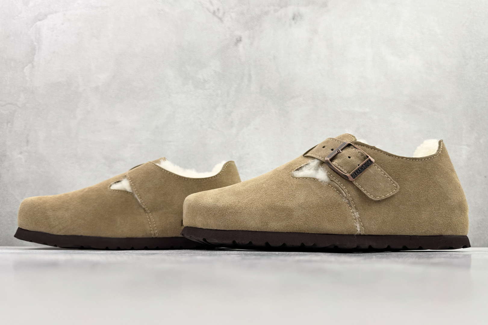 Birkenstock LondShearling 棕色 1014963