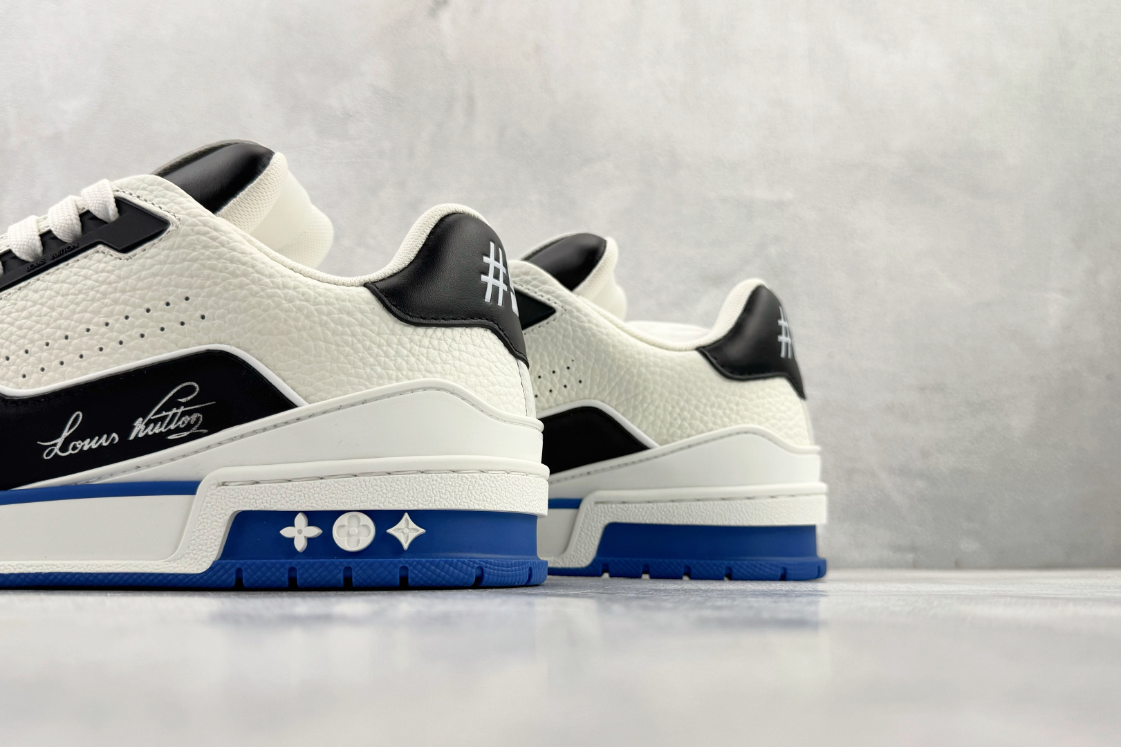 顶级纯原 LOUIS VUITTTrainer 蓝黑色 1ADDYZ