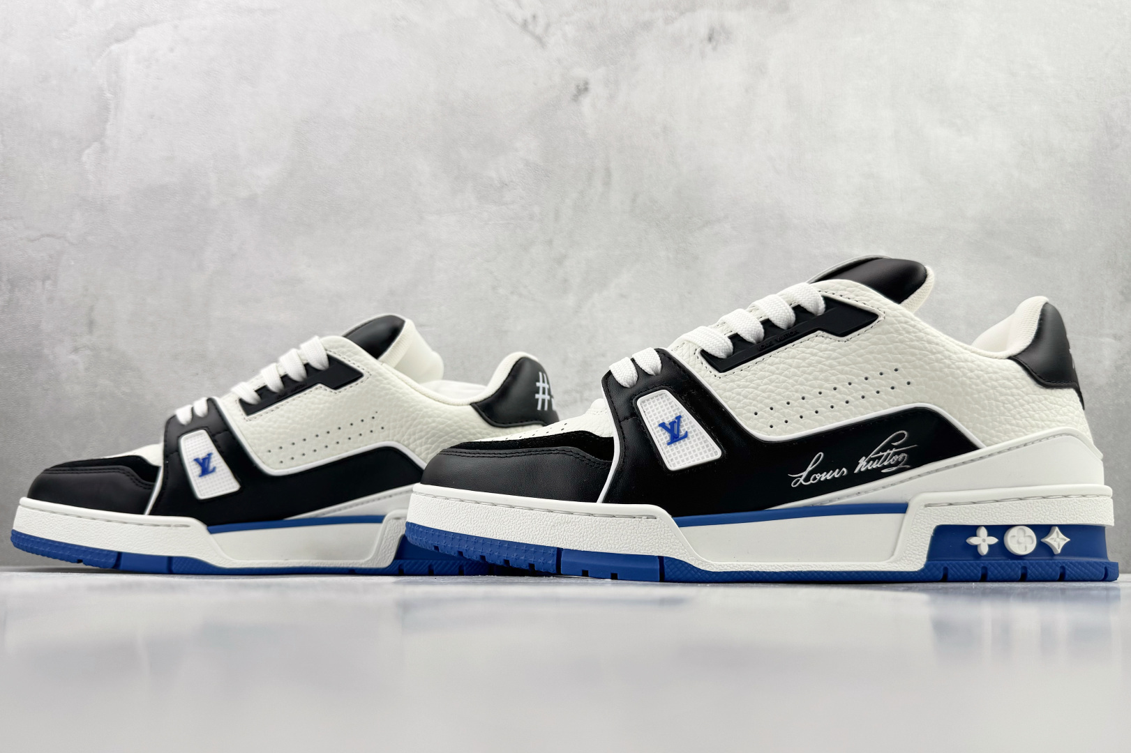 顶级纯原 LOUIS VUITTTrainer 蓝黑色 1ADDYZ