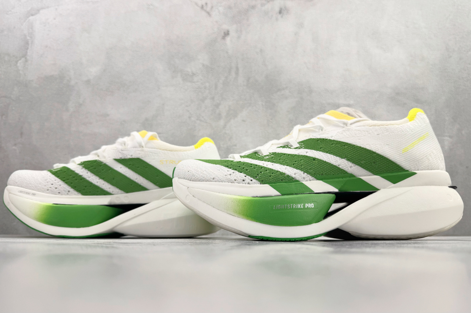 adidAdizero Prime X 3.0 Strung 白绿黄 JR0620