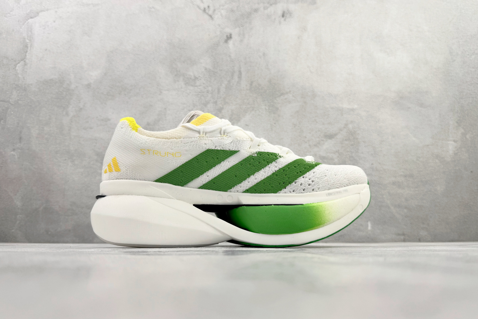 adidAdizero Prime X 3.0 Strung 白绿黄 JR0620