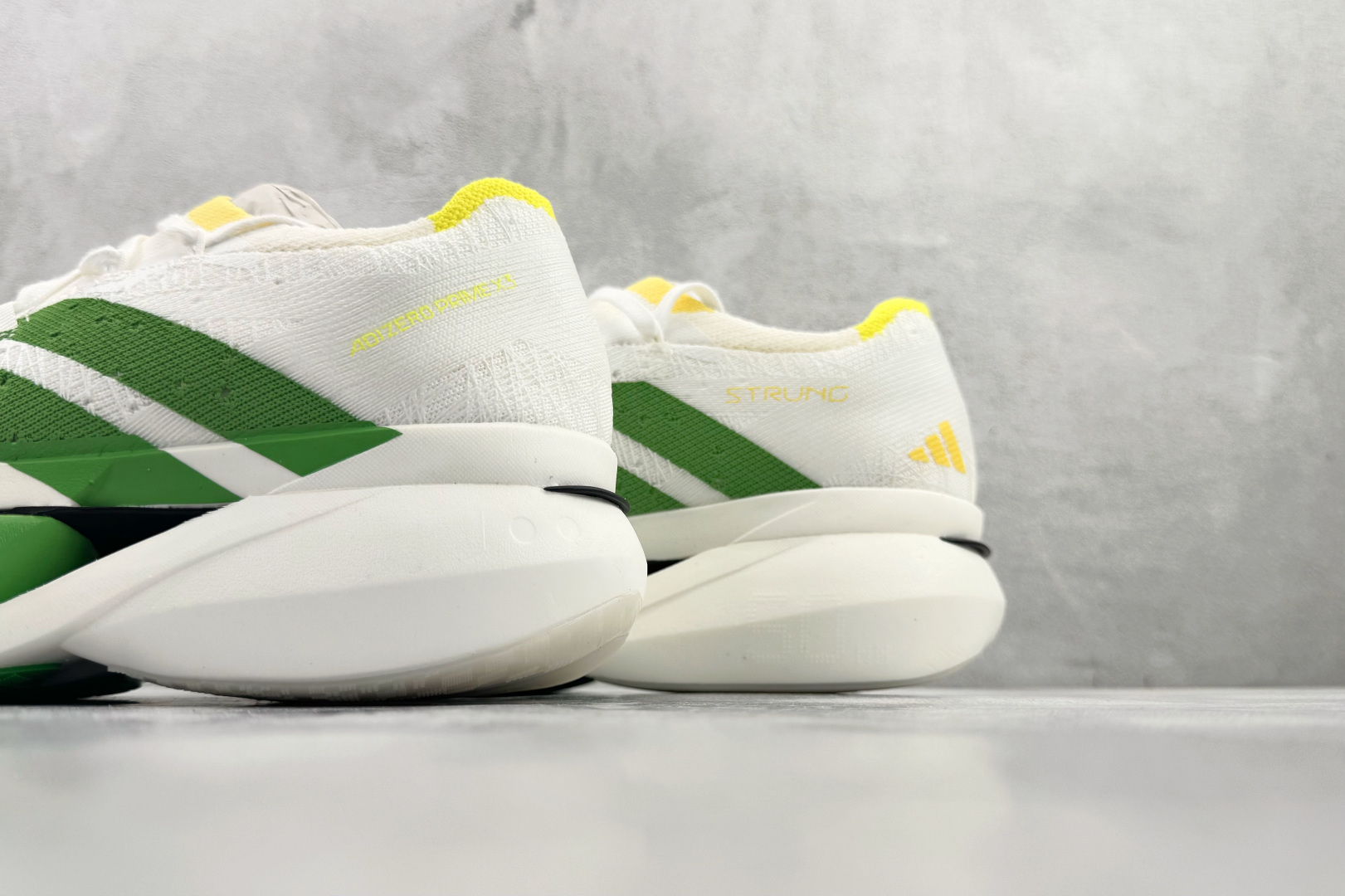 adidAdizero Prime X 3.0 Strung 白绿黄 JR0620