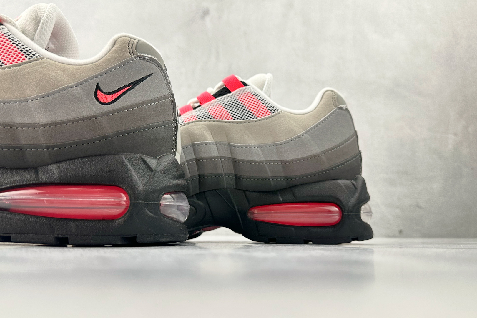 顶级纯原 完美复刻 Nike Air Max 95 灰粉色 IM7410-001