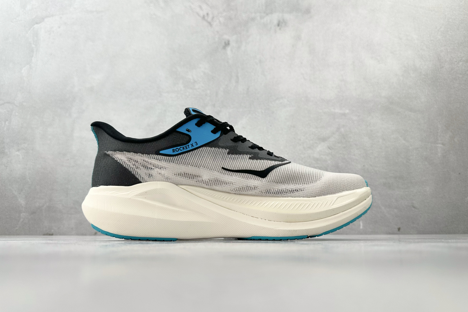 平台专供 HOKA ONE ONE Rocket X 灰黑 1168724-WBLC