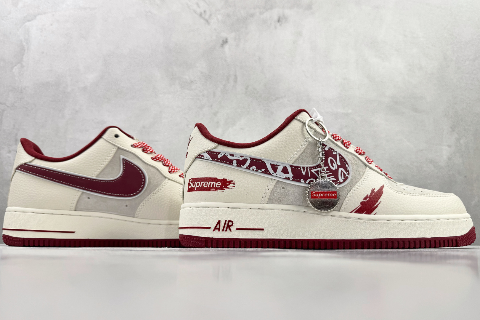 Nike Air Force 1'07 LX “supreme” 红白灰 SY1388-019
