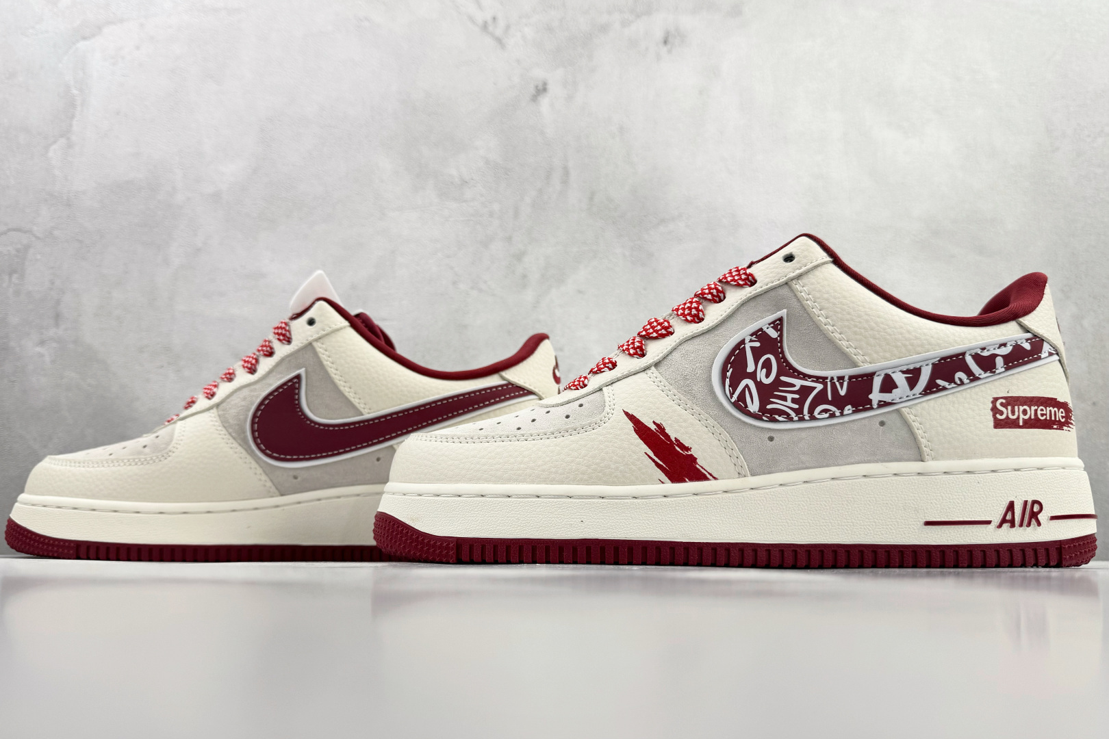 Nike Air Force 1'07 LX “supreme” 红白灰 SY1388-019