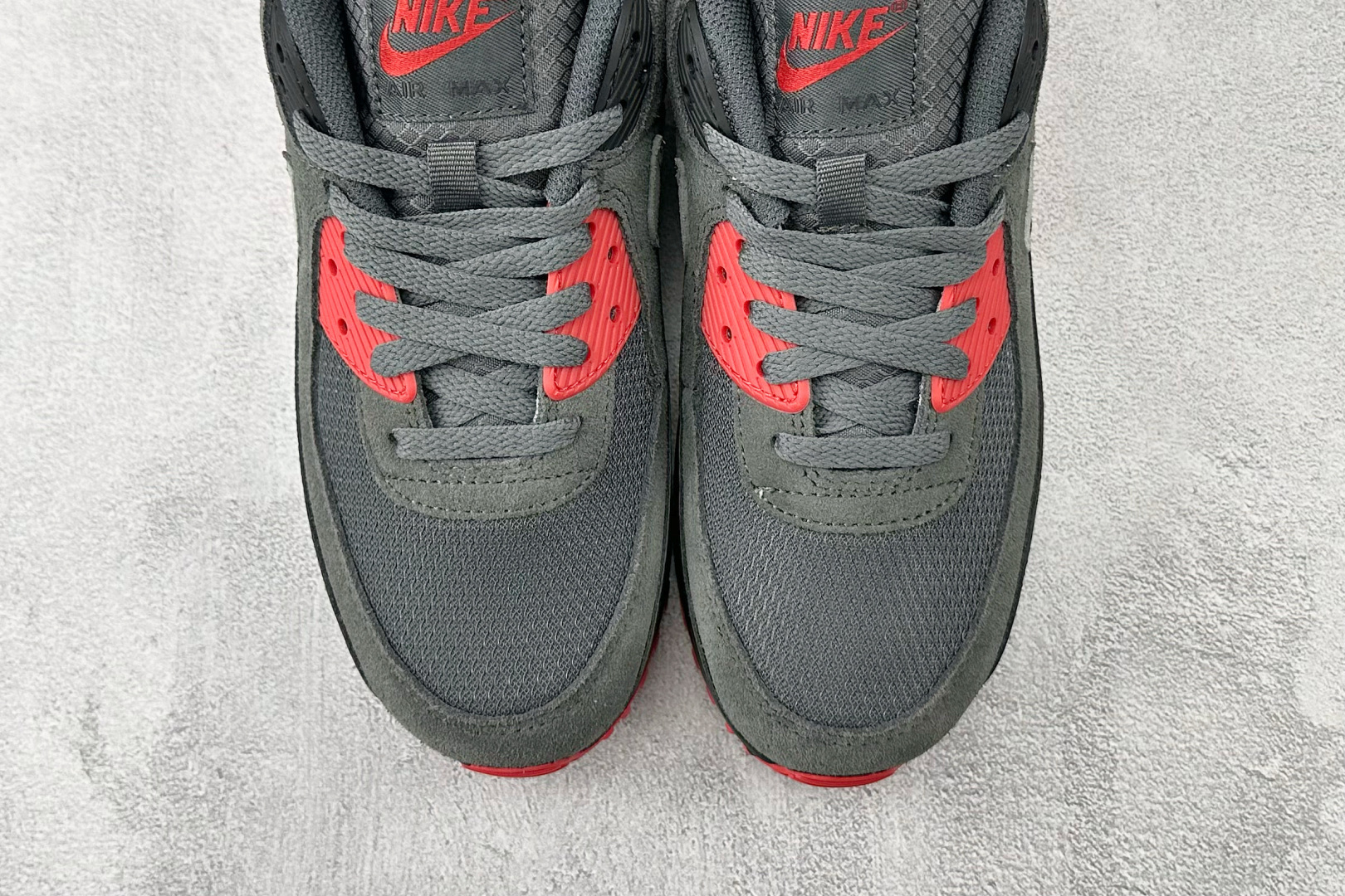 平台专供 Nike Air Max 90 灰红黑 DM0029-007-Top High Quatity Cheap Sneakers Fashion Clothing Clothes Bags handbags Shoes of all Brand wholesale With The best Quality And Beautiful Price from China Factory Chinese suppliers wholesaler seller 平台专供 Nike Air Max 90 灰红黑 DM0029-007