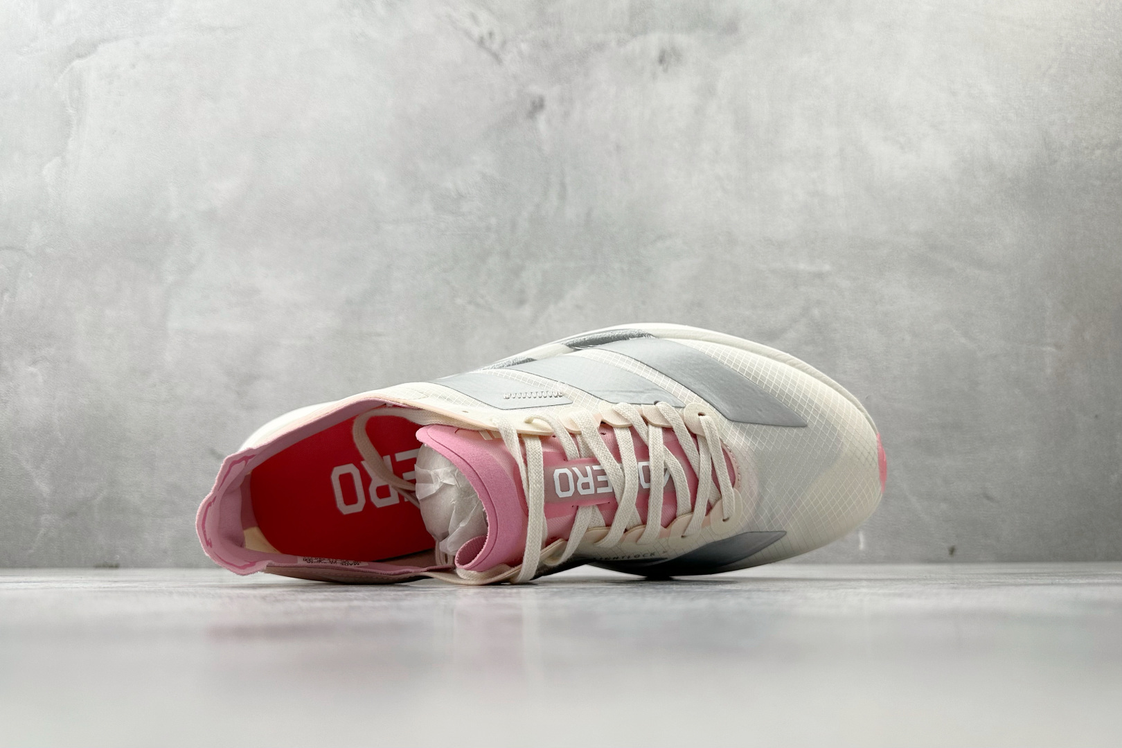 220 adidas Adizero Adios Pro 4 浅米色 JQ4445