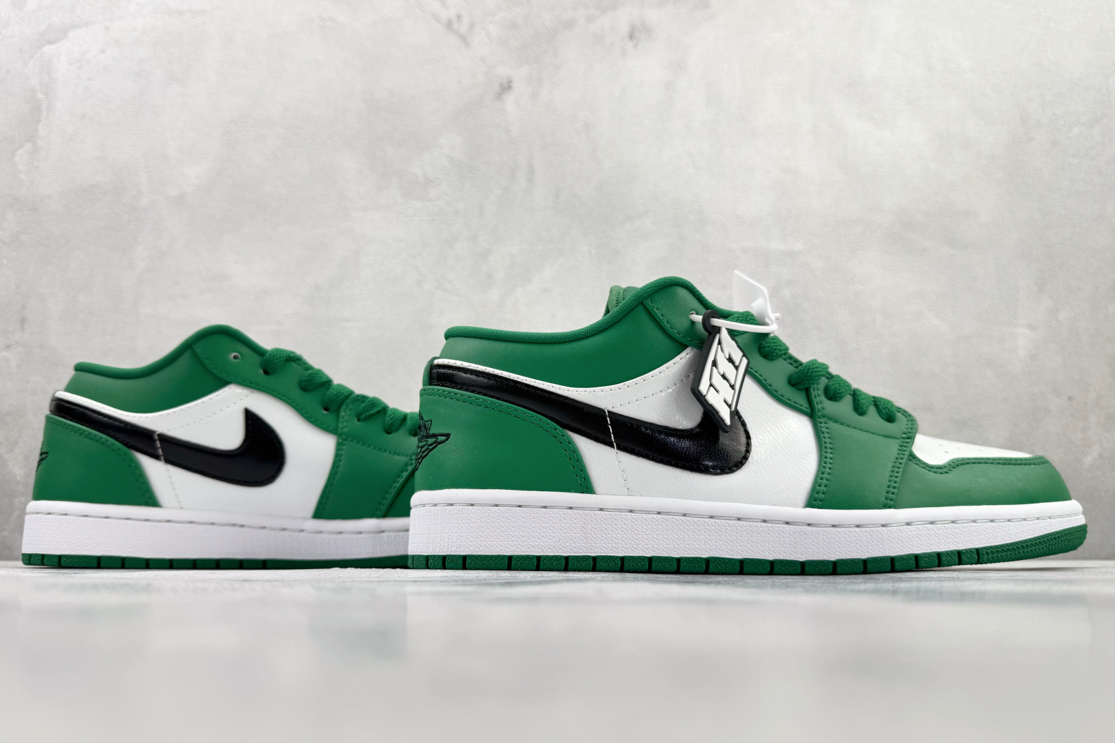 210 平台爆款 Jordan Air Jordan 1 low 小凯尔特人 白绿 553558-301