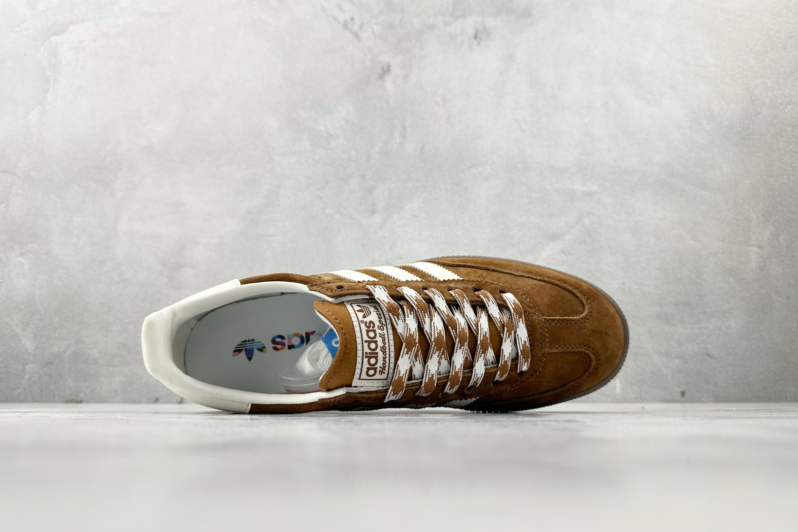 160 出口订单 adidas originals HANDBALL SPEZIAL 野棕色 KI5938