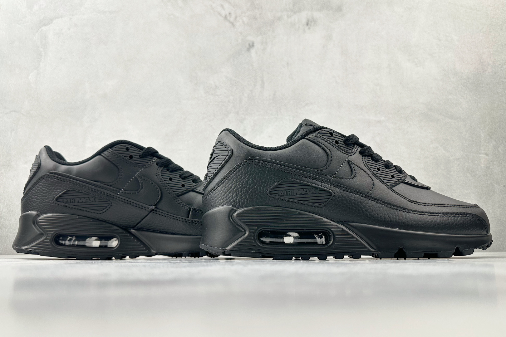 平台专供 Nike Air Max 90 Leather ”Triple Black”纯黑 CZ5594-001