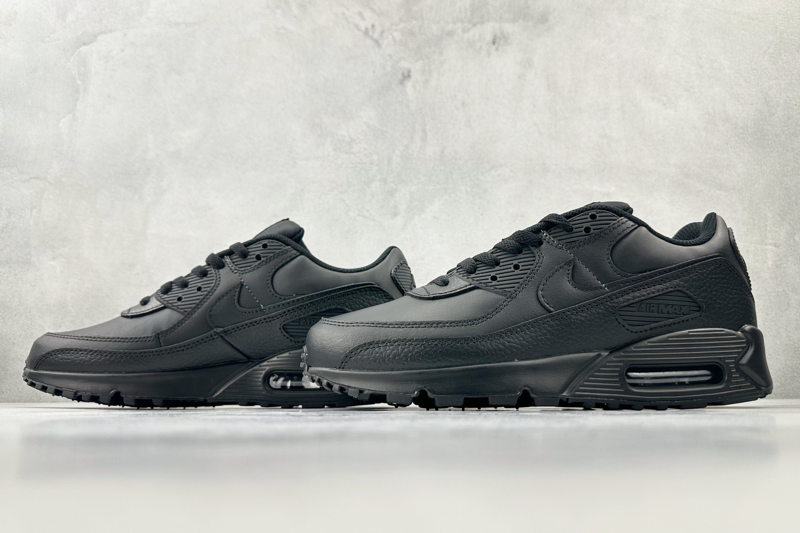 平台专供 Nike Air Max 90 Leather ”Triple Black”纯黑 CZ5594-001