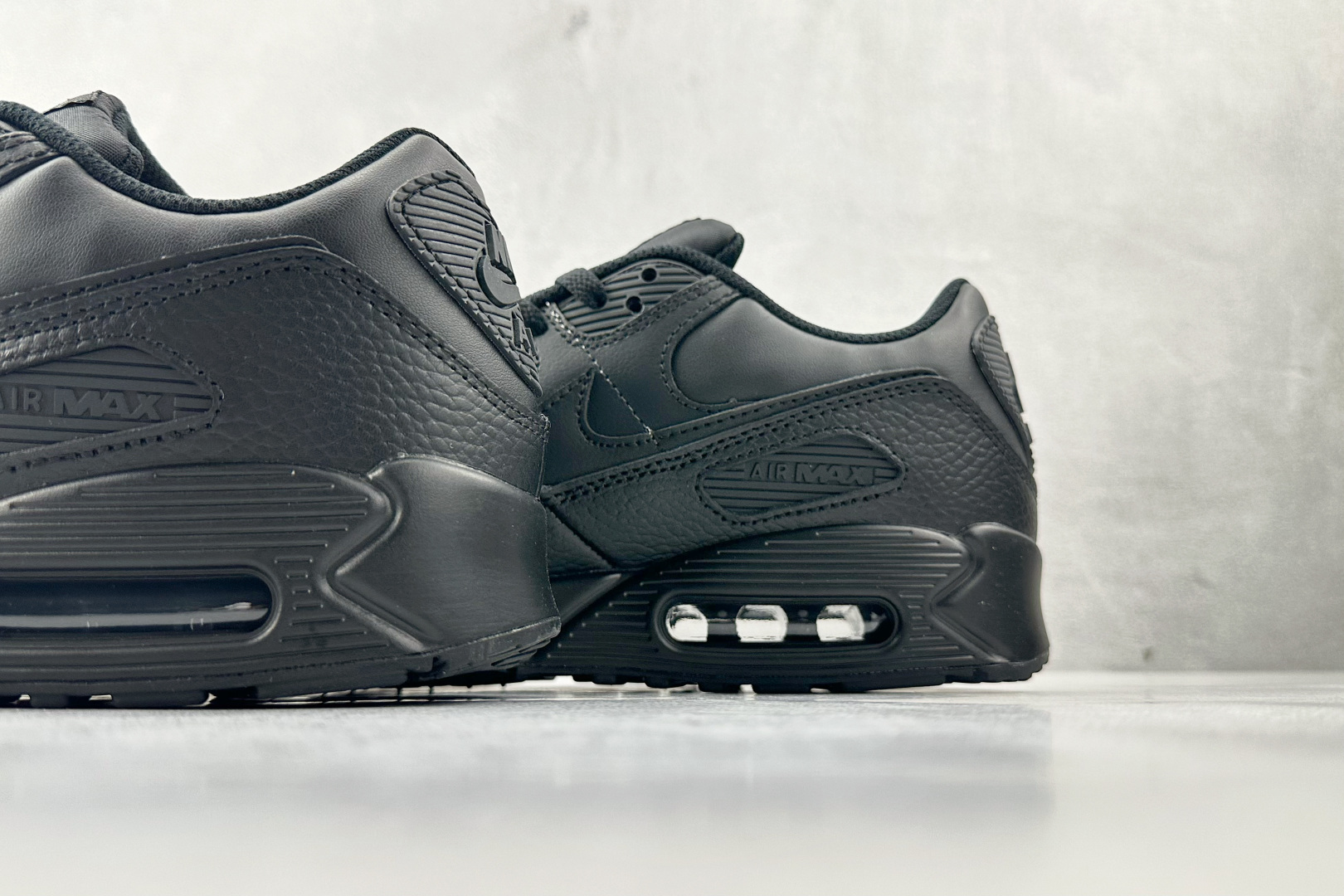 平台专供 Nike Air Max 90 Leather ”Triple Black”纯黑 CZ5594-001